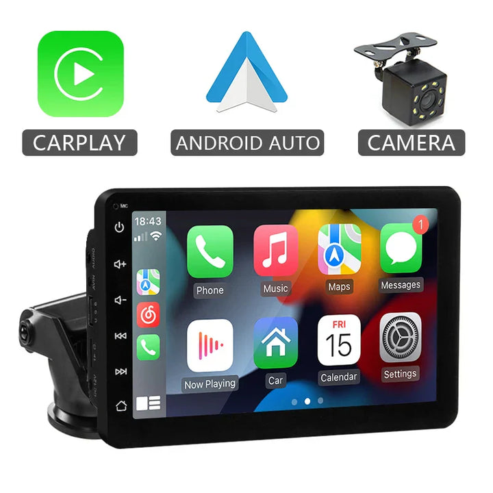 Inch Wireless Touch Screen Car Stereo with Android Auto-Orizon Depot