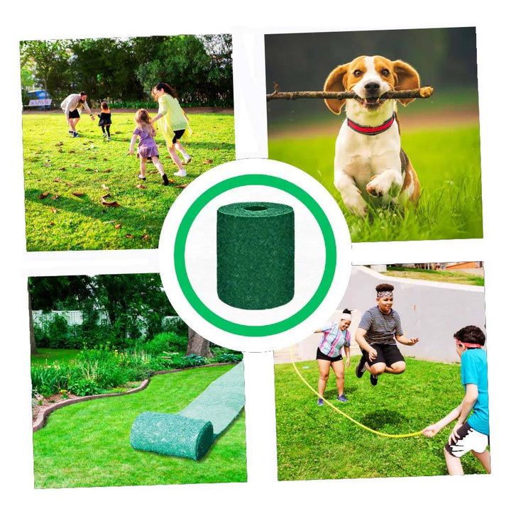 Instant Green Grass Seed Mat for Quick Lawn Repair-Orizon Depot