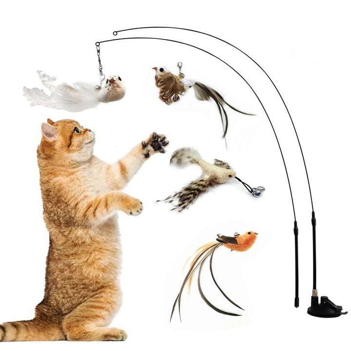 Interactive Bird Simulation Toy Set for Cats-Orizon Depot