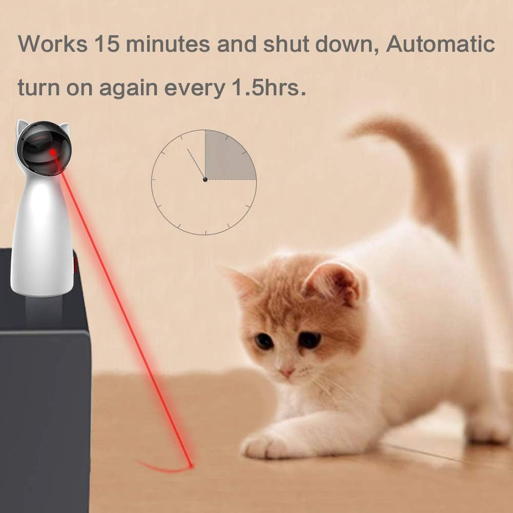 Interactive Cat Laser Play Toy for Fun and Exercise-Orizon Depot