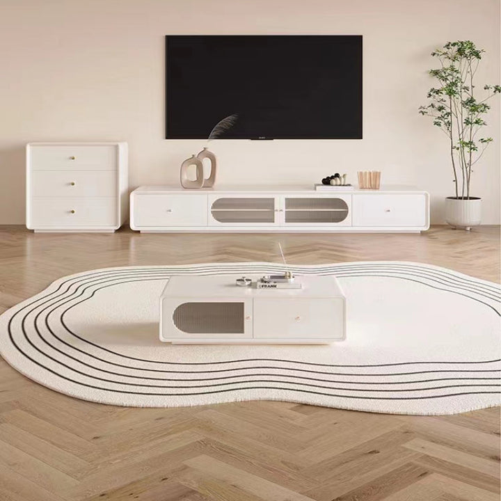 Irregular Round Rug for Stylish Home Decoration-Orizon Depot