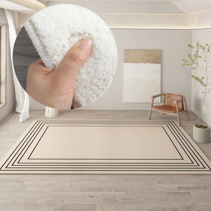 Irregular Round Rug for Stylish Home Decoration-Orizon Depot