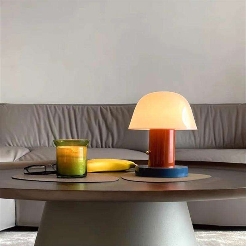 Modern Rechargeable LED Mushroom Table Lamp