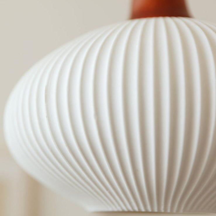 Japanese Vintage Ceramic Dome Pendant Light-Orizon Depot
