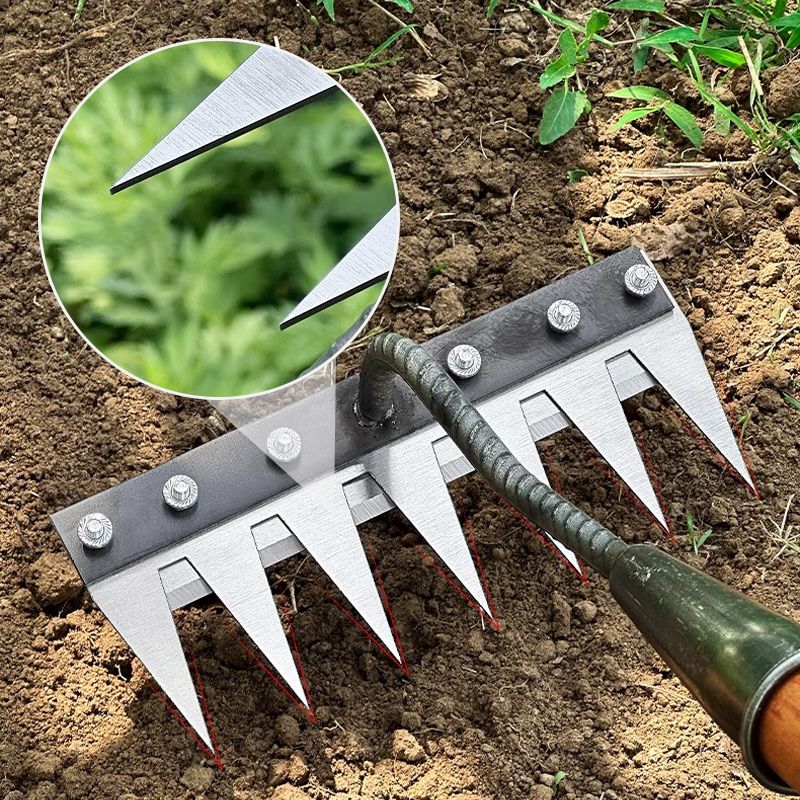 Multi-Purpose Lawn Rakes with Comfortable Handles
