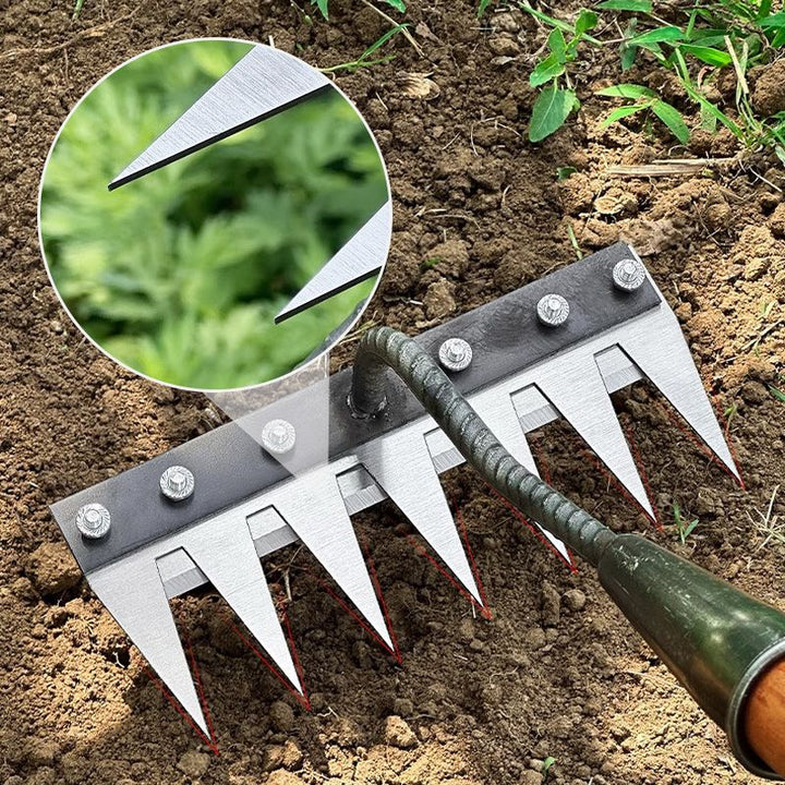Multi-Purpose Lawn Rakes with Comfortable Handles