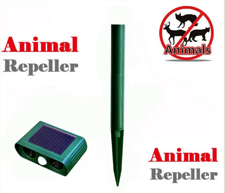 Solar-Powered Ultrasonic Pest Repeller for Outdoor Use