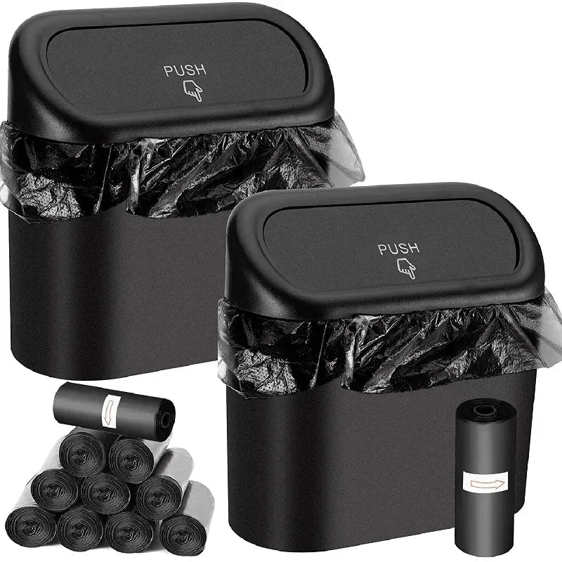 Keep Your Vehicle Spotless with a Compact Leak-Proof Car Trash Can-Orizon Depot