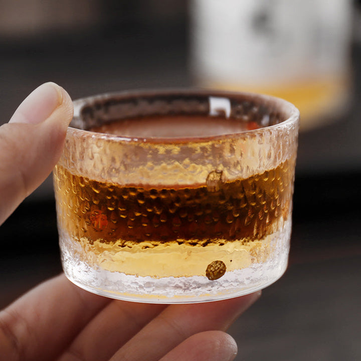 Gold-S Whiskey Glass - Kinpaku Zen Design for Elegant Sipping-Orizon Depot