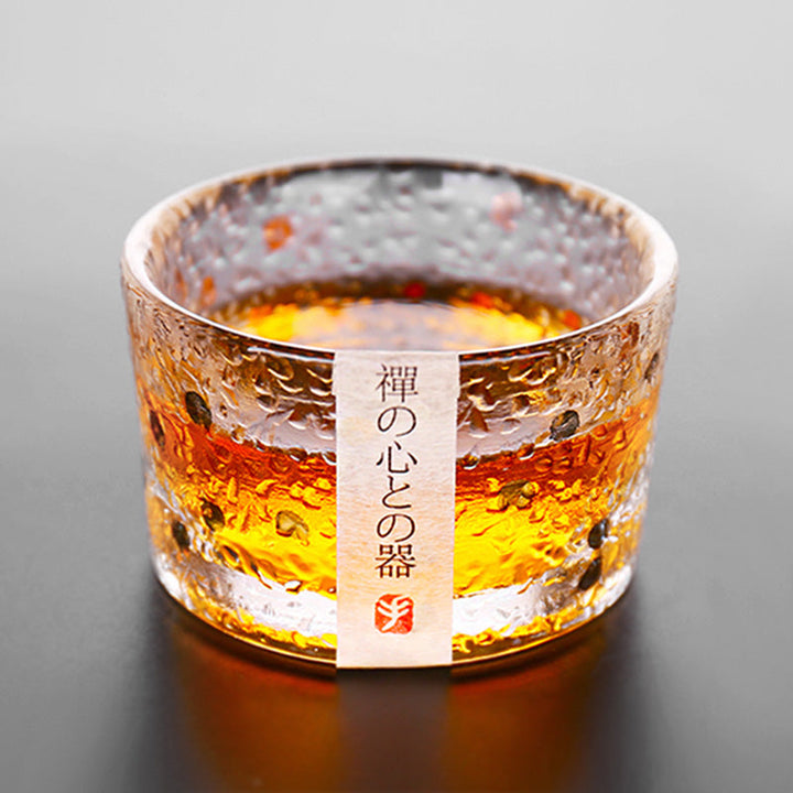 Gold-S Whiskey Glass - Kinpaku Zen Design for Elegant Sipping-Orizon Depot