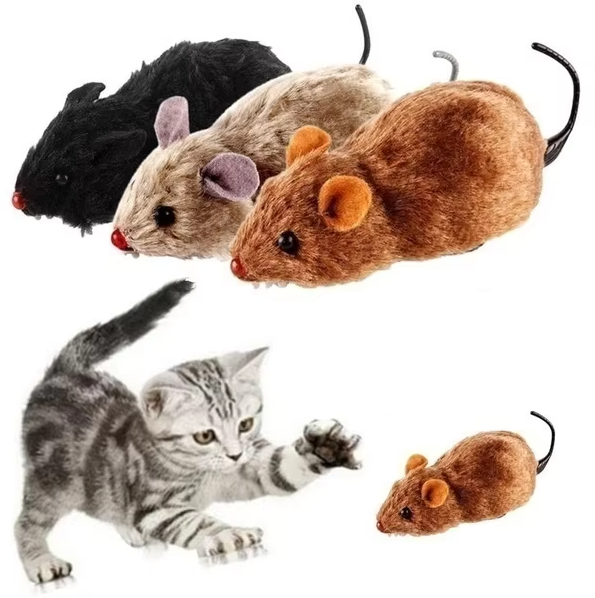 Interactive Electric Cat Toy Mouse for Engaging Hunting Play