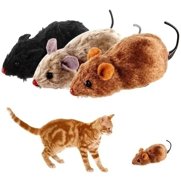 Interactive Electric Cat Toy Mouse for Engaging Hunting Play