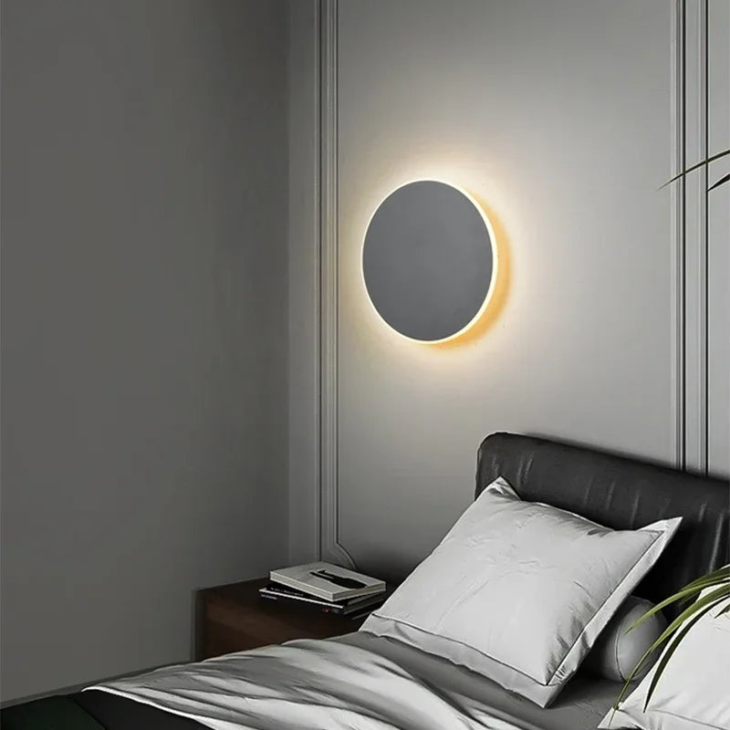 LED Round Wall Light - Modern Design for Home Decor-Orizon Depot