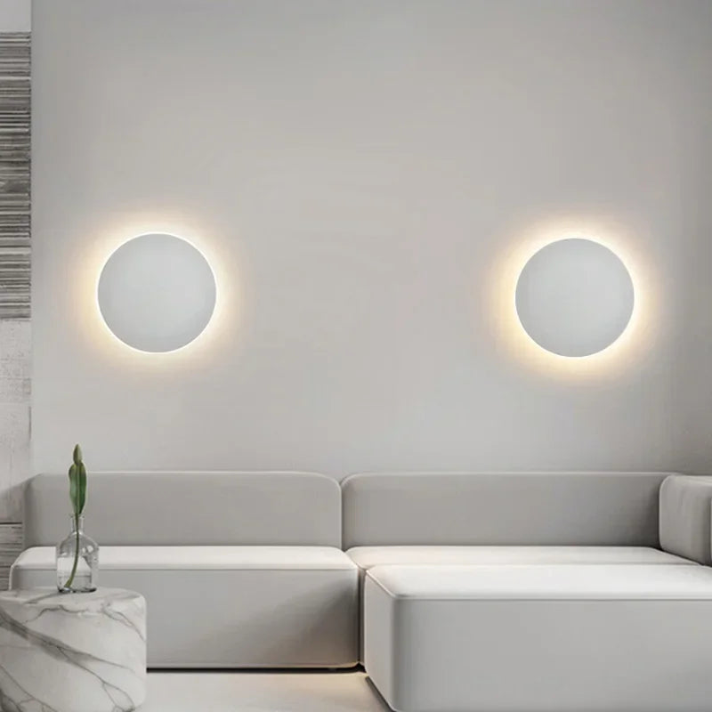 LED Round Wall Light - Modern Design for Home Decor-Orizon Depot