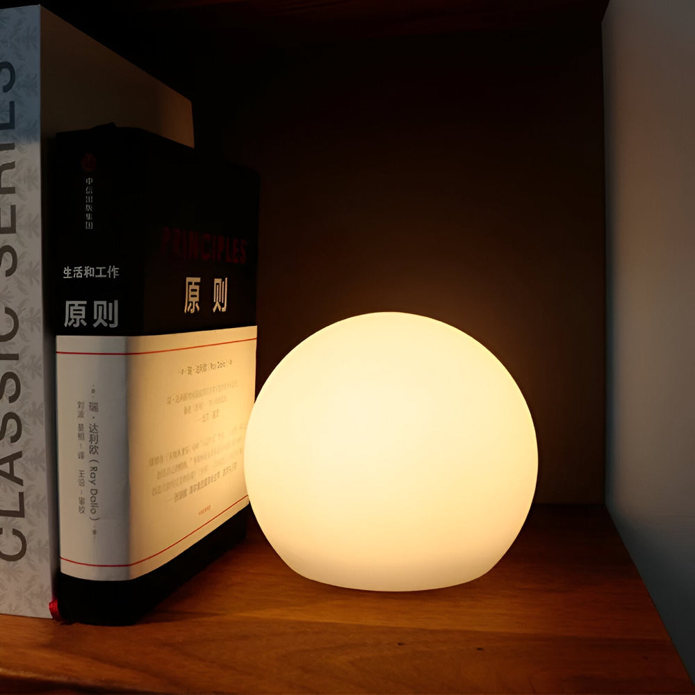 LED Table Lamp with Dynamic Color Change - Mood Lighting Sphere-Orizon Depot