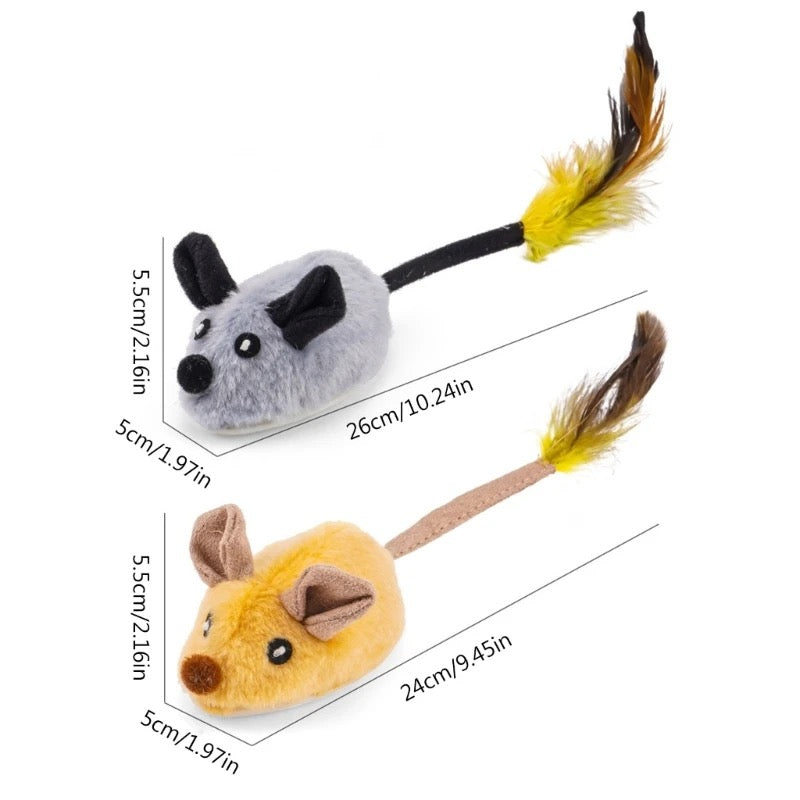 Interactive Cat Mouse Toy