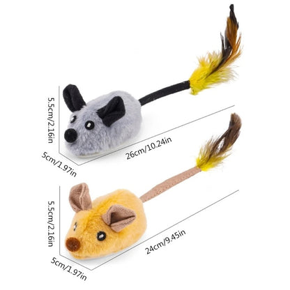 Interactive Cat Mouse Toy