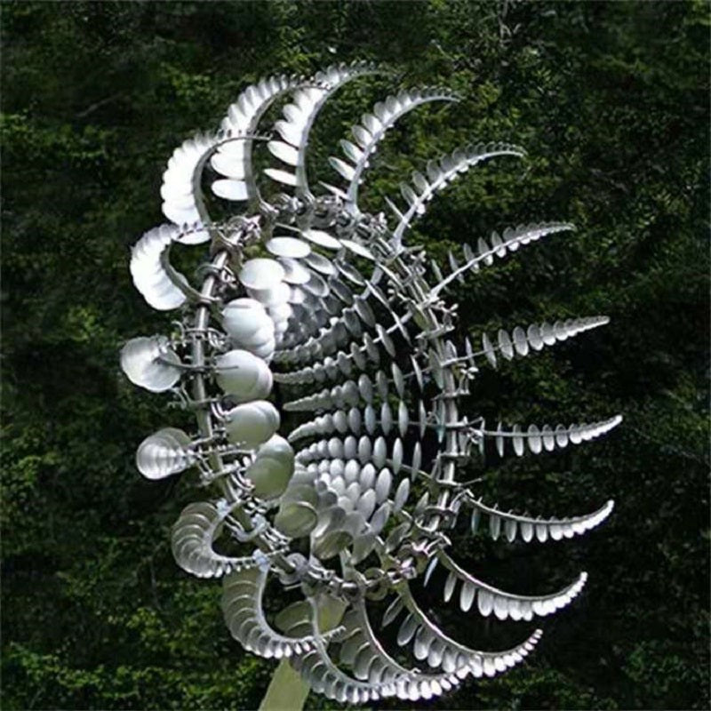 Magical Anti-Rust Kinetic Metal Wind Spinners for Outdoor Decor-Orizon Depot