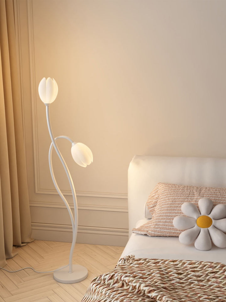Modern Flower Floor Lamp with G9 Socket - Stylish Home Lighting-Orizon Depot