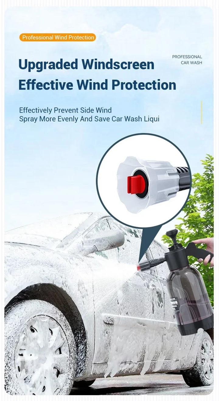 Manual Air Pressure Foam Sprayer for Car Wash-Orizon Depot