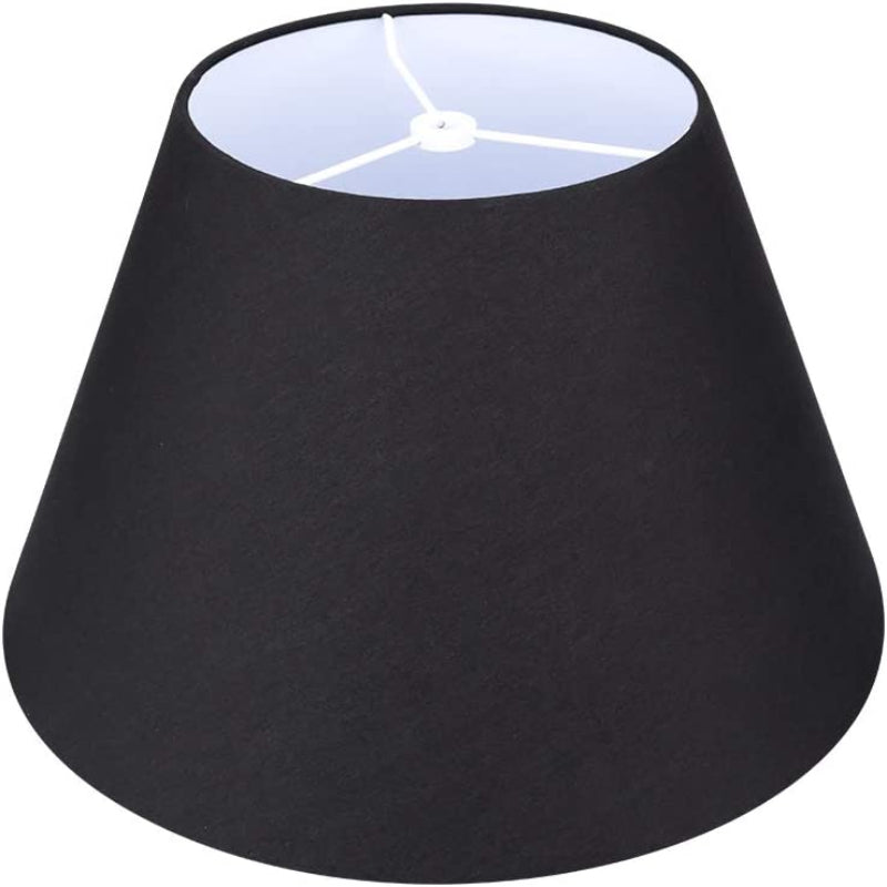 Medium Barrel Fabric Lampshade for Table & Floor Lamps, 7x13x7.8 inches-Orizon Depot