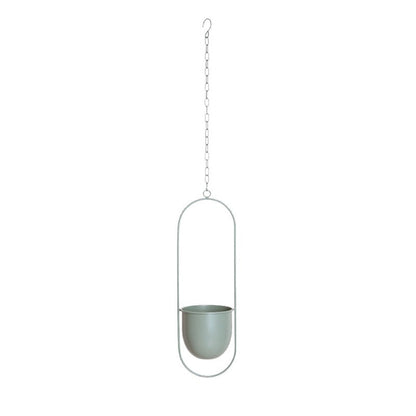 Metal Hanging Plant Pot Holder for Indoor and Outdoor Use-Orizon Depot