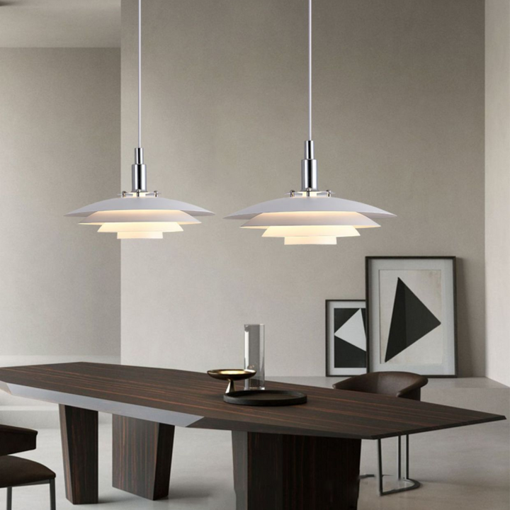 Metal Layer Pendant Lamp Contemporary Lighting Fixture-Orizon Depot
