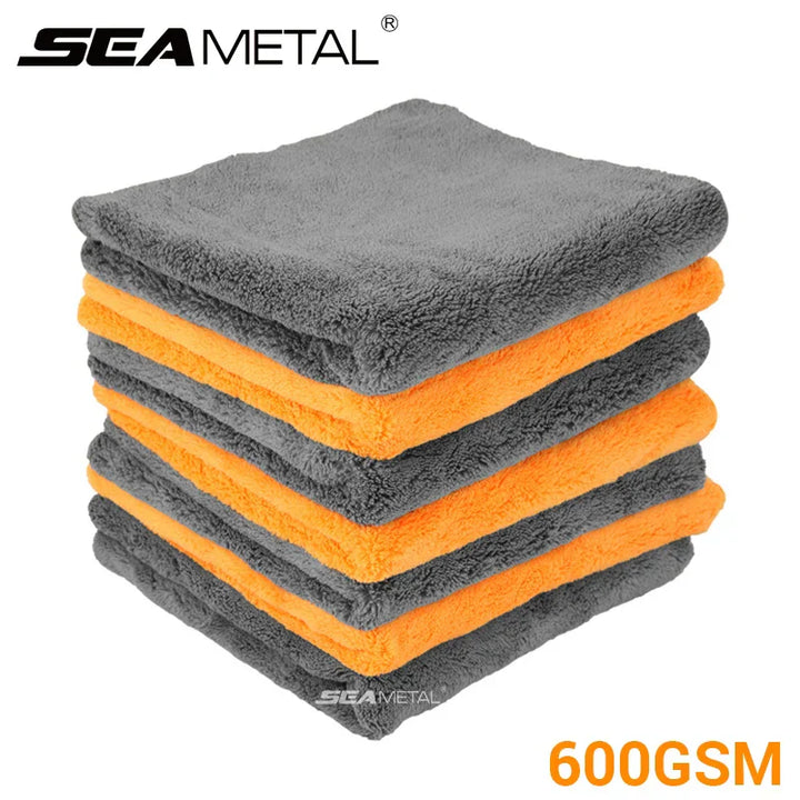 Microfiber Towels for Car Detailing, Ultra Absorbent Drying Cloths-Orizon Depot