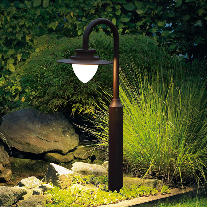 Minimalist Gooseneck Garden Pathway Lights for Illumination-Orizon Depot