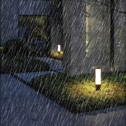 Modern Acrylic LED Lawn Lamp Creative Lipstick-Outdoor Waterproof Design-Orizon Depot