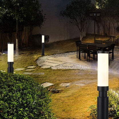 Modern Acrylic LED Lawn Lamp Creative Lipstick-Outdoor Waterproof Design-Orizon Depot