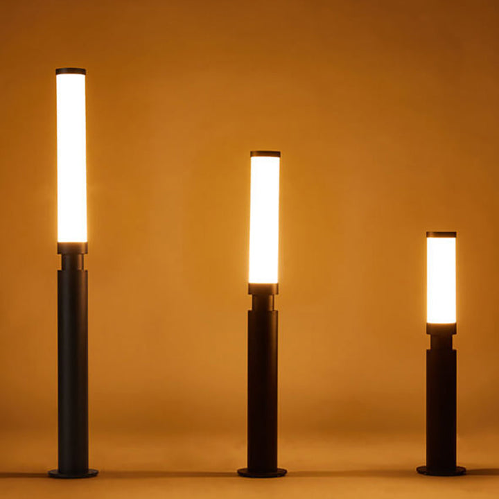Modern Acrylic LED Lawn Lamp Creative Lipstick-Outdoor Waterproof Design-Orizon Depot