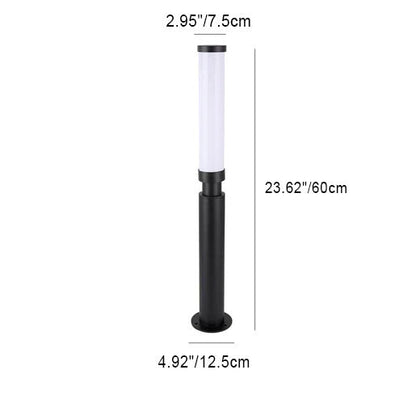 Modern Acrylic LED Lawn Lamp Creative Lipstick-Outdoor Waterproof Design-Orizon Depot