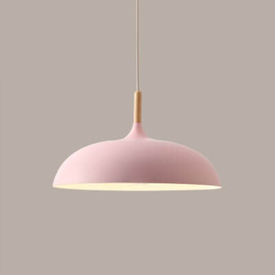 Modern Industrial Wooden Top Pendant Light-Orizon Depot