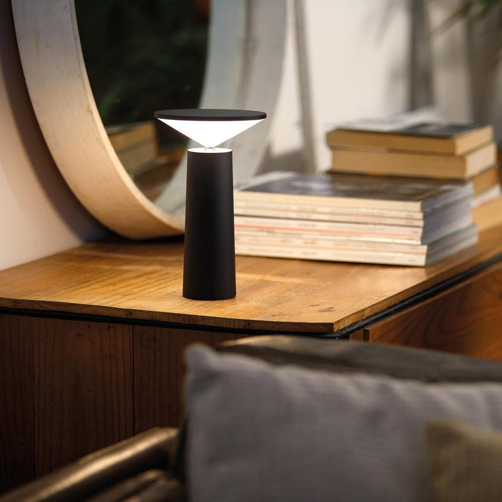 Modern LED Table Lamp with Swivel Head - FlexiBeam Design-Orizon Depot