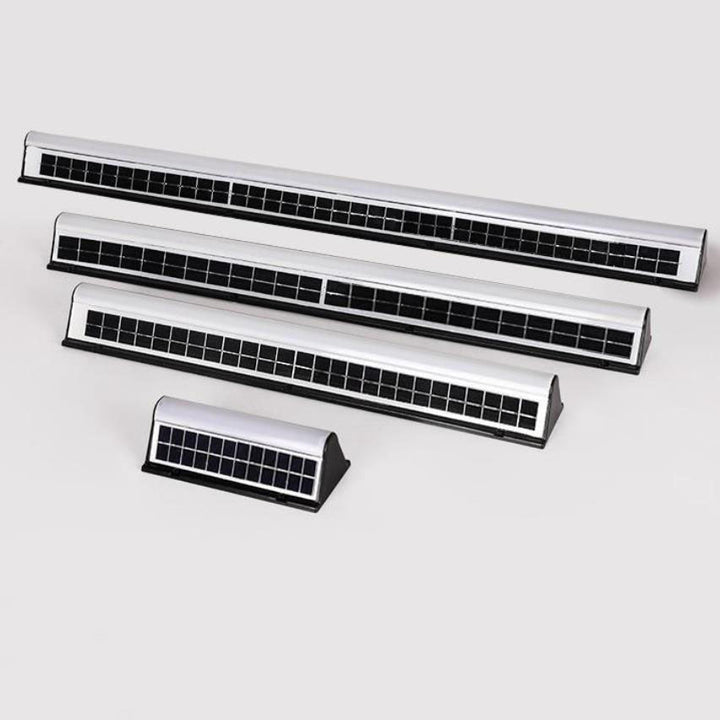 Modern Long Acrylic Solar LED Waterproof Wall Light for Outdoor Garden-Orizon Depot