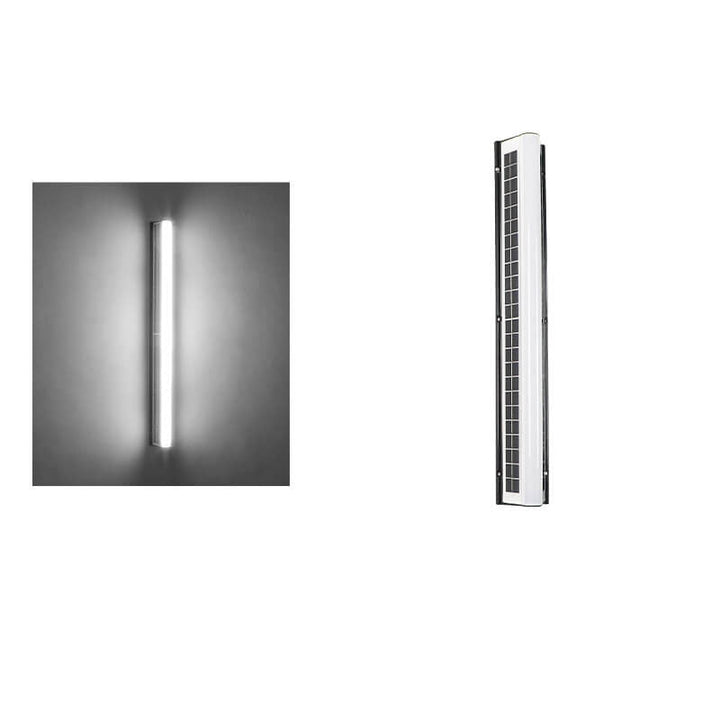 Modern Long Acrylic Solar LED Waterproof Wall Light for Outdoor Garden-Orizon Depot