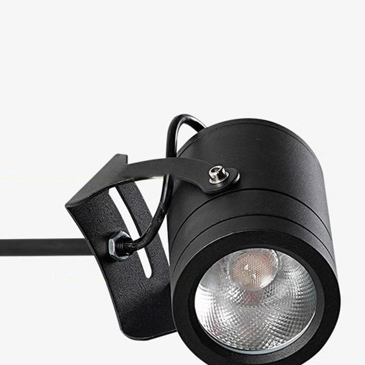 Modern Minimalist Waterproof Aluminum Adjustable Cylinder LED Outdoor Wall Sconce-Orizon Depot