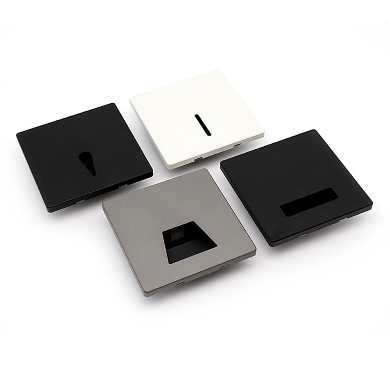 Modern Minimalist Waterproof Aluminum Steel PC Square LED Recessed Wall Lamp for Hallway-Orizon Depot