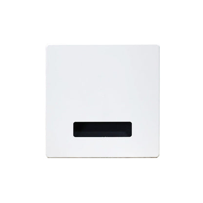Modern Minimalist Waterproof Aluminum Steel PC Square LED Recessed Wall Lamp for Hallway-Orizon Depot