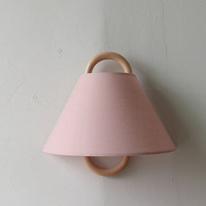 Modern Original Wooden Pleated Semi-Circle 1-Light Wall Sconce Lamp-Orizon Depot
