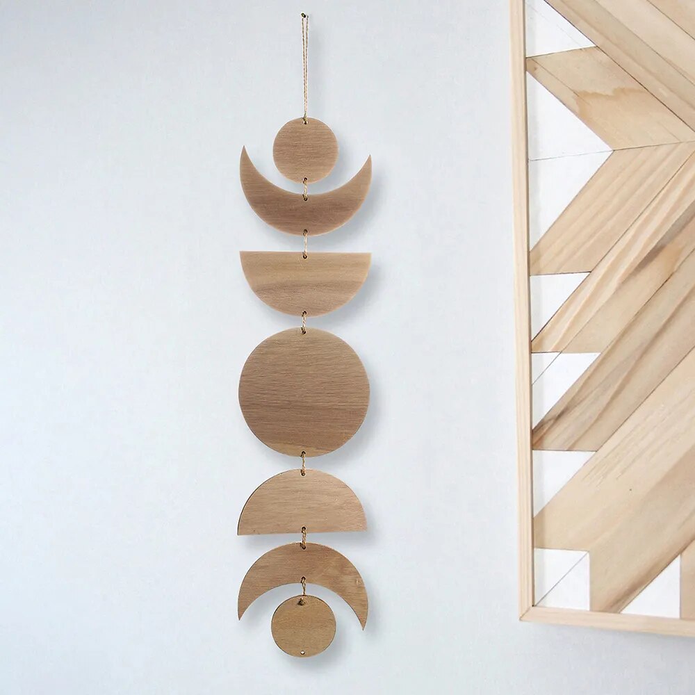 Moon Phase Garland Wall Decoration for Home Decor-Orizon Depot