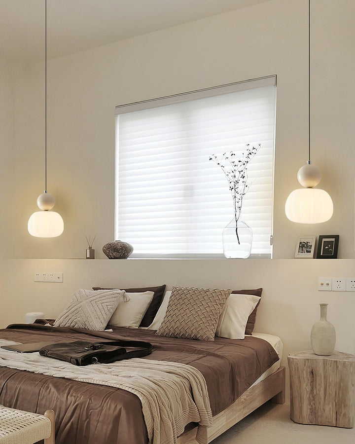 Organic Round Acrylic Pendant Lamp