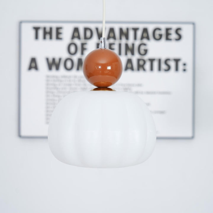 Organic Round Acrylic Pendant Lamp