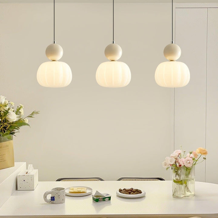 Organic Round Acrylic Pendant Lamp