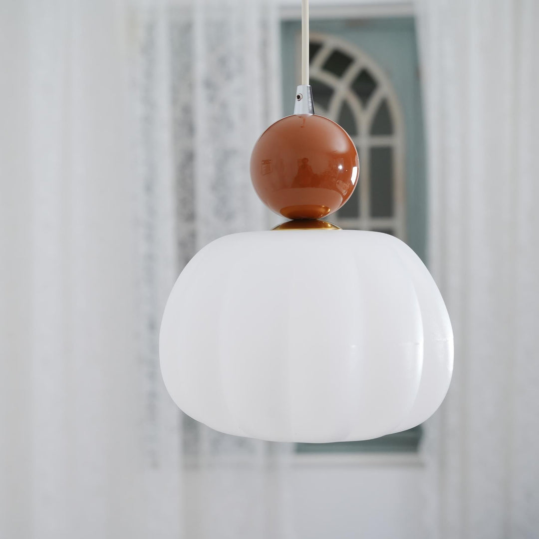 Organic Round Acrylic Pendant Lamp