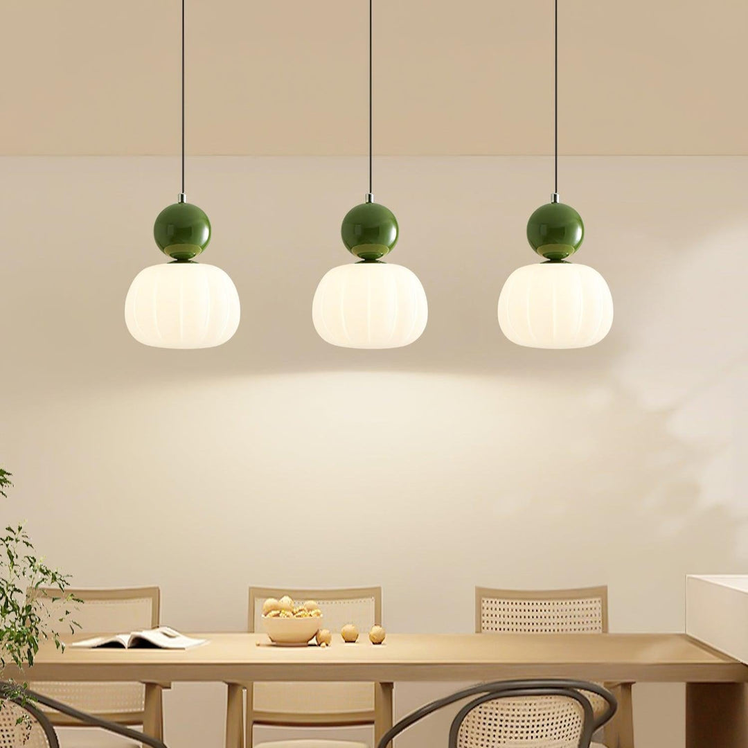 Organic Round Acrylic Pendant Lamp