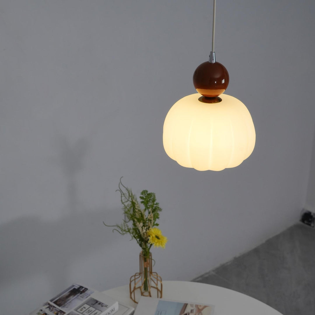 Organic Round Acrylic Pendant Lamp