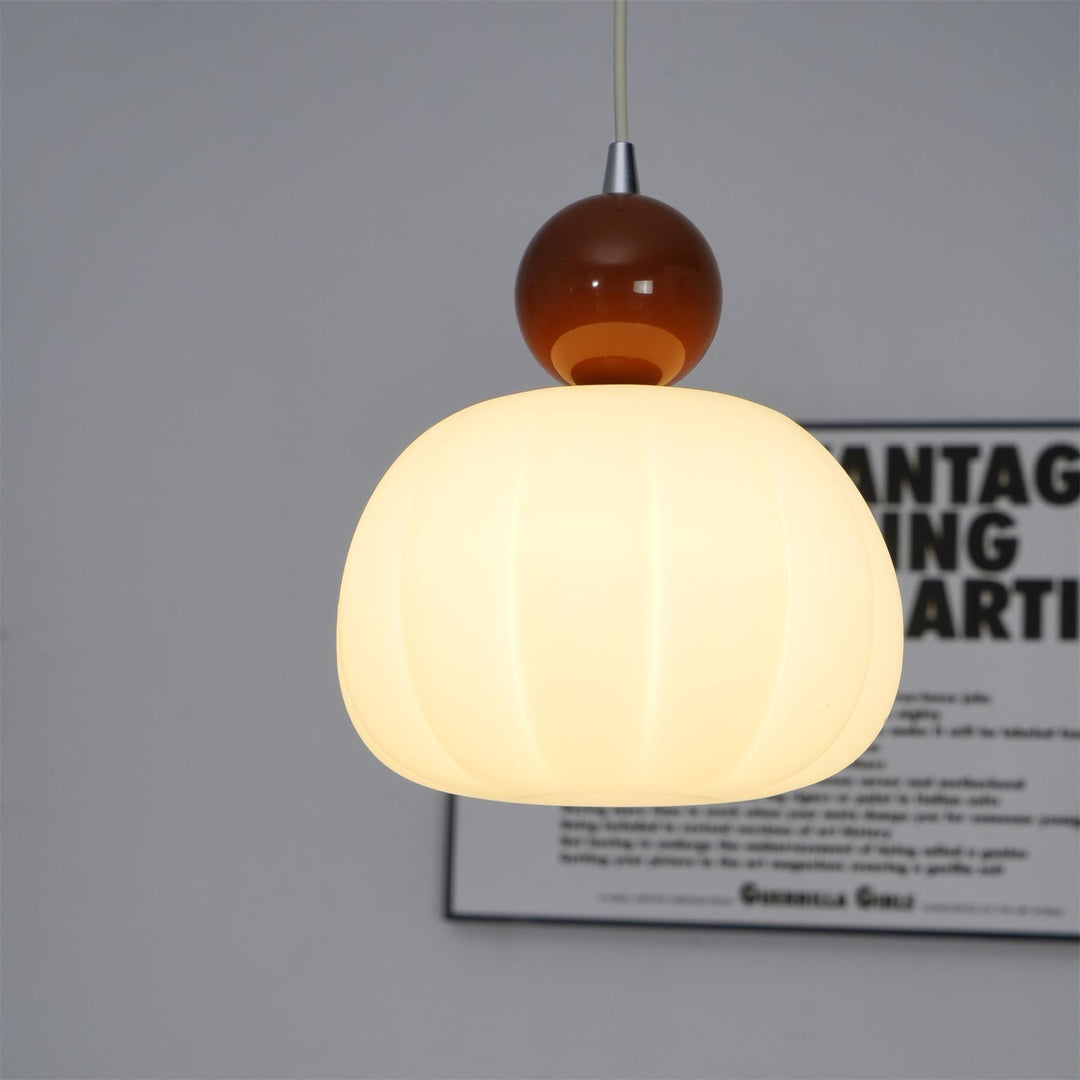 Organic Round Acrylic Pendant Lamp