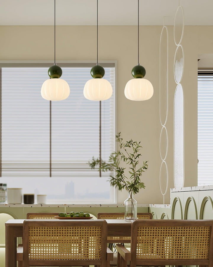 Organic Round Acrylic Pendant Lamp
